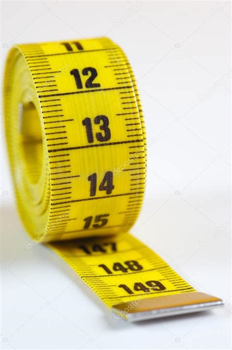 Measuring Tape With Centimeters Rolled Up — Stock Photo © Tunedin61