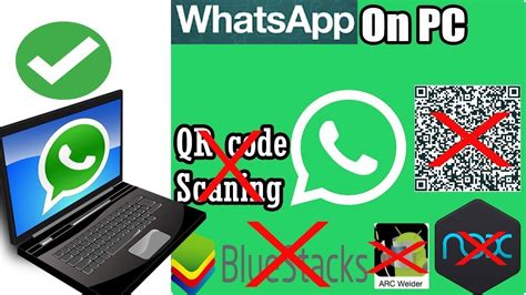How To Run Whatsapp In Pc Without Using Bluestack Scan Qr Code Youtube