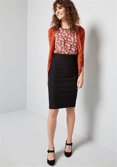 Ill Have The Usual Pencil Skirt In Black Modcloth Pencil Skirt