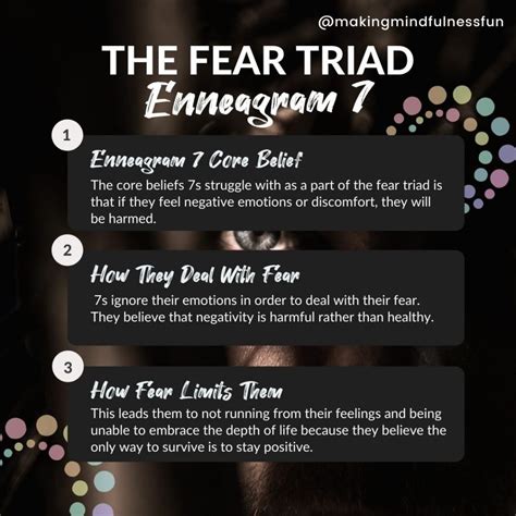 enneagram fear triad explained making mindfulness fun