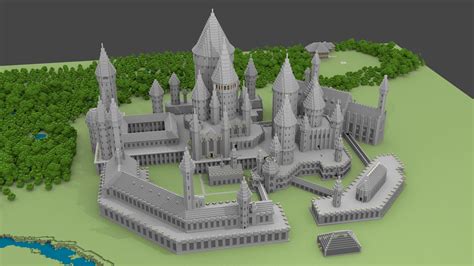 Minecraft Castle Schematics And Blueprints