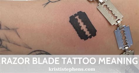 Razor Blade Tattoo Meaning 10 Discover Its Powerful Symbol