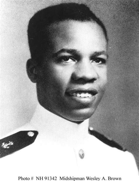 Wesley A Brown First Black Naval Academy Graduate Dies At 85 Today