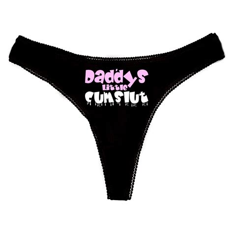 Daddy S Little Cumslut Set Knickers Vest Cami Thong Shorts Etsy