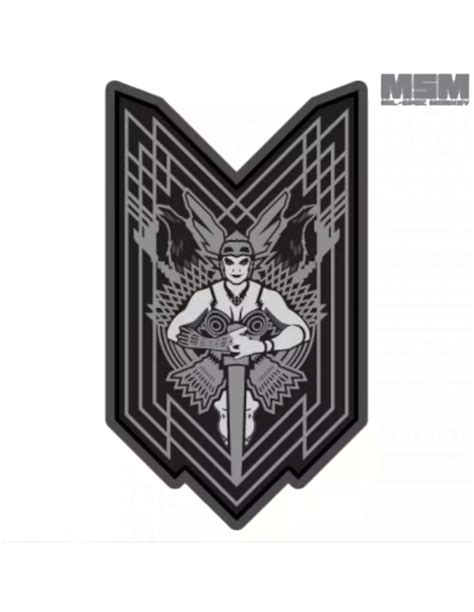 Mil Spec Monkey Tactical Patch With Velcro Walkure Pvc