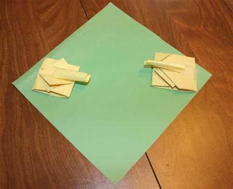 How To Fold An Origami Paper Tank