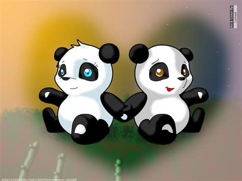 Chikaru And Kiko Pandas By Leinad56 On Deviantart
