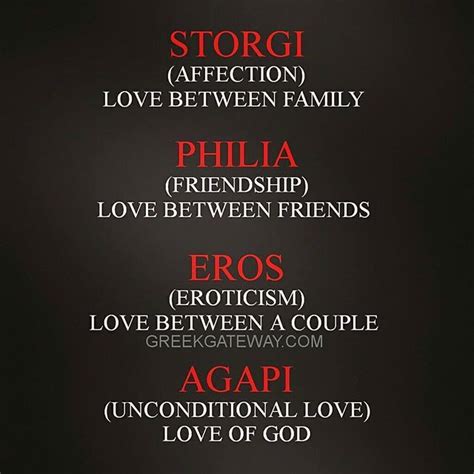 The Greeks Had Words For Different Types Of Love In A