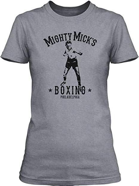 Rocky Movie Inspired Mighty Micks Boxing Womens T Shirt