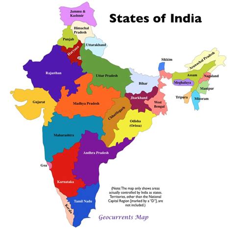 State Map Of India State Map With Cities Whatsanswer India Map