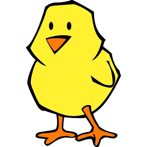 Baby Chick Flat Colors PNG, SVG Clip art for Web - Download Clip Art ...