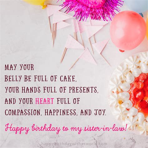 Have a wonderful day full of special moments! 210 Ways to Say Happy Birthday Sister-in-Law | Birthday ...