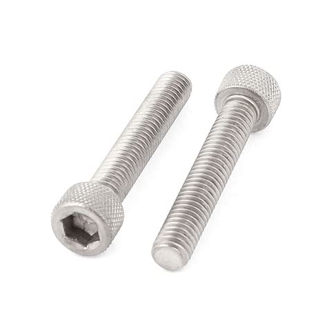 Fasteners And Hardware 50 M6 X 35mm Stainless Steel Metric Allen Hex Socket Cap Head Screws Bolts