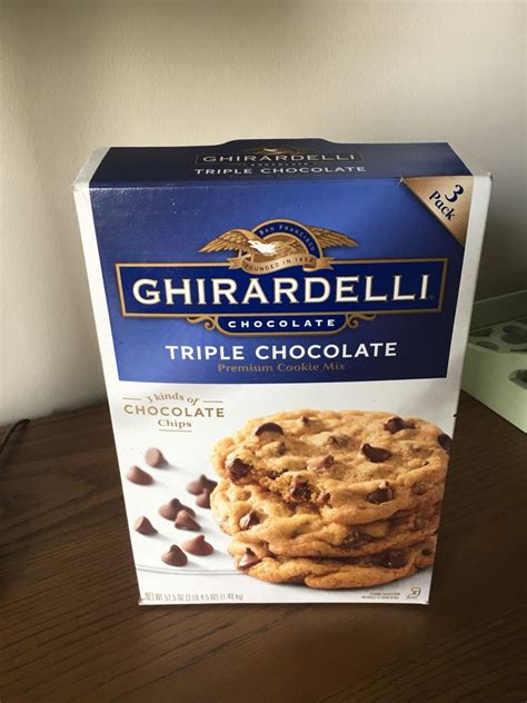 Ghirardelli Triple Chocolate Chip Cookies