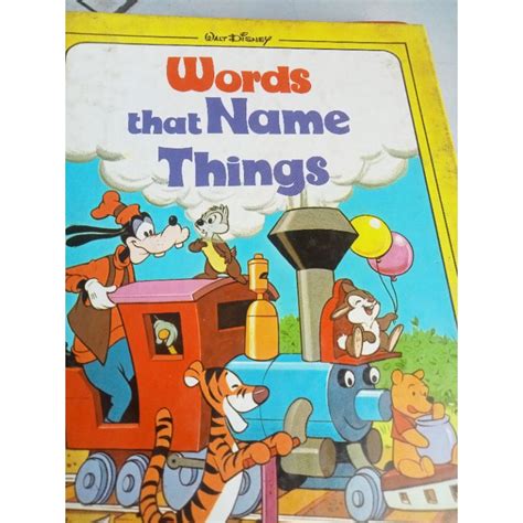 Jual Buku Walt Disney Words The Name Things Shopee Indonesia