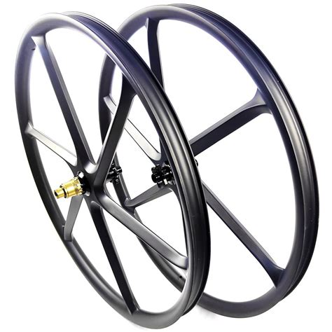 Bikedoc Mtb6 New 29er Carbon 6 Spoke Wheels 36mm Width25mm Depth
