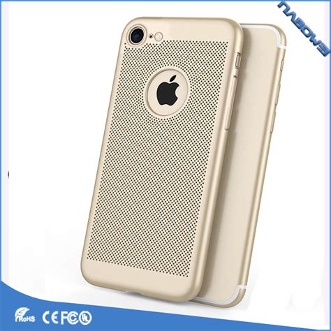 2017 New Honeycomb Breathable Cooling Phone Case For Iphone 5 6 7 Plus