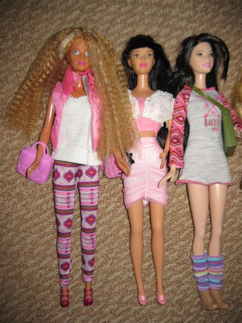 LOT Of 13 Barbie Mattel Fashion Dolls Dressed EBay