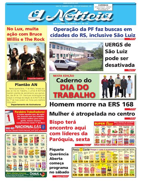 Edição De 1º De Maio De 2013 By Jornal A Notícia Issuu