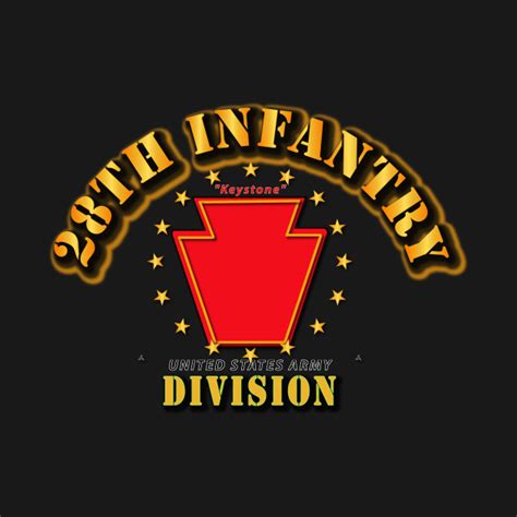 28th Infantry Division Keystone 28th Infantry Division T Shirt