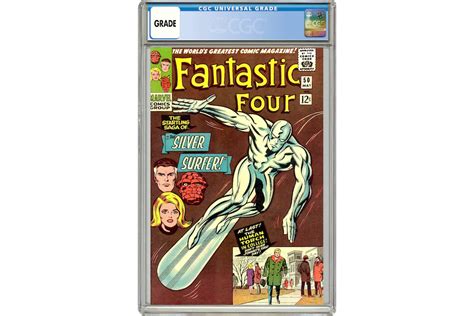 Marvel Fantastic Four 50 Comic Book Cgc Graded Kr