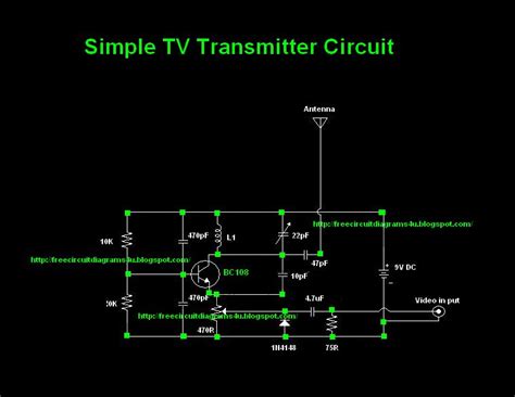 Free Circuit Diagrams 4u Tv Transmitter Circuit Diagram Vhf