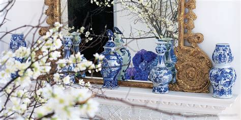 Blue And White Porcelain How To Decorate With Chinese Blue And White Vase