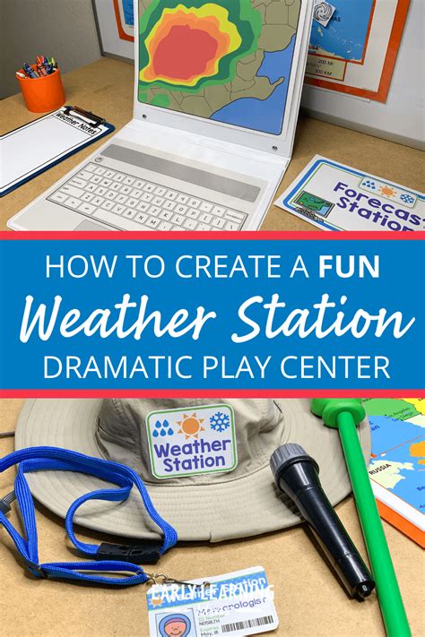 How To Set Up A Weather Station Dramatic Play Area