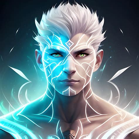 a 20 year old elemental human, which has powers to heal people a