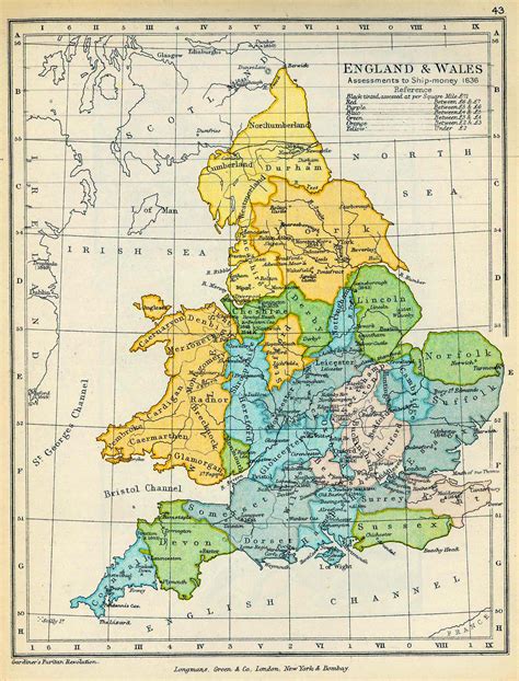 Map Of England 1700 Zip Code Map