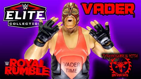 WWE Elite Collection Royal Rumble 2023 Vader figure review - YouTube