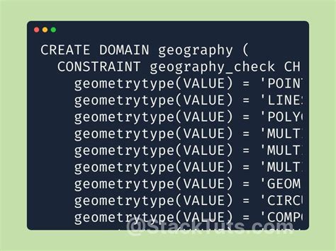 How To Fix Postgis Error Type Geography Does Not Exist In Postgresql