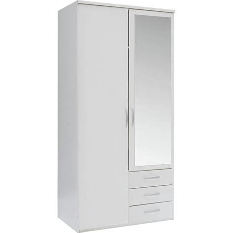 Finding moments of calm can be the key to bedroom inspiration for every style and budget. Buy Collection New Hallingford 2 Dr 3 Drw Mirror Wardrobe ...