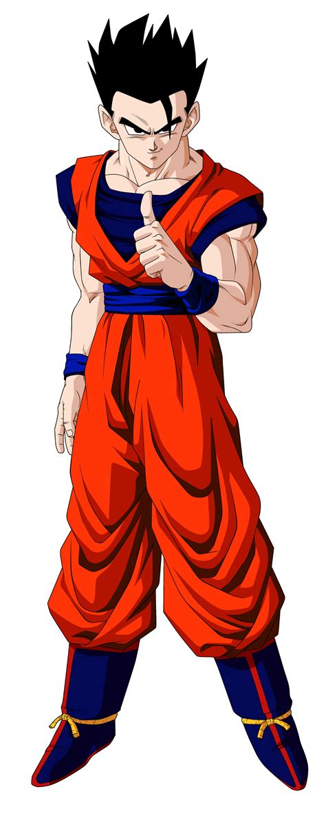 Happens the other way around in dragon ball super. Gohan Definitivo - Dragon Ball Wiki