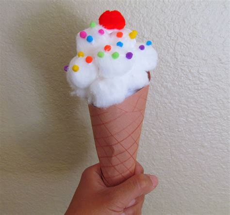 Learn To Grow Ice Cream Cone Craft