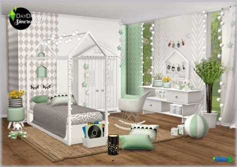 Simcredible Designs Day Dream Kids Room Sims 4 Downloads