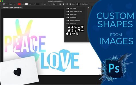 Photoshop Shapes Tutorial Prettywebz Media Business Templates Graphics