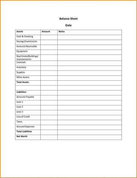 A balance sheet lists your total assets (what you own), total liabilities (what you owe others), and equity (what part of the business you personally own) at any point in time. Daily Cash Sheet Template - Sample Templates - Sample ...