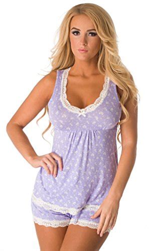 Velvet Kitten Sexy And Sweet Short Pj Set 543188 Medium Lavender Pricepulse