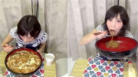 Japanese Woman Demolishes Eight Pounds Of Yakisoba Noodles In Minutes