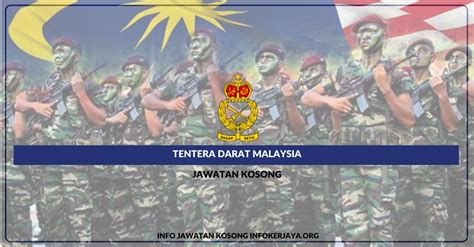 Jawatan Kosong Tentera Darat Malaysia Jawatan Kosong Terkini
