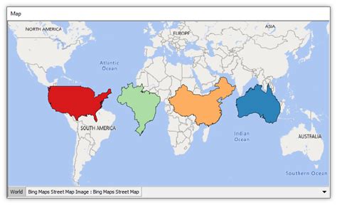 Example Compare Sizes Of Countries