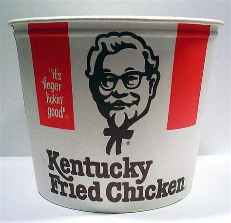 1980 S Kentucky Fried Chicken Bucket Kentucky Fried Chicken Bucket