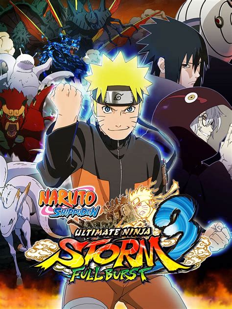 Naruto Shipp Den Ultimate Ninja Storm Full Burst Narutogames Co