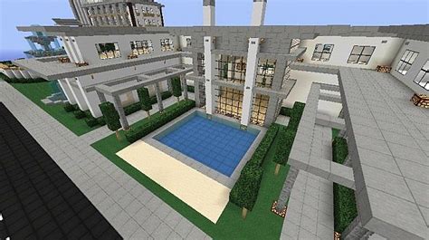 Small, dirty shacks becomes beautiful villas, simple. Modern House/Mansion - Schematic Download Minecraft Project