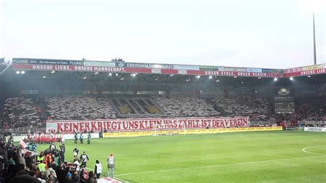 V., commonly known as 1.fc union berlin (german pronunciation: 15.3.2013 Hymne + Choreo Union Berlin : St.Pauli 4:2 [HD ...