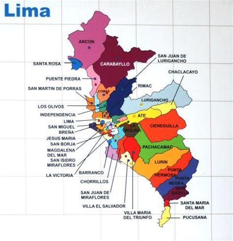 Bienvenidos A El Departamento De Lima Mapa Bandera Y Escudo De Lima