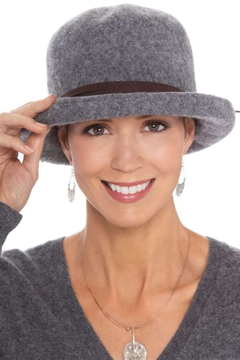 Wool Felt Bowler Hat Stylish Winter Hats For Women