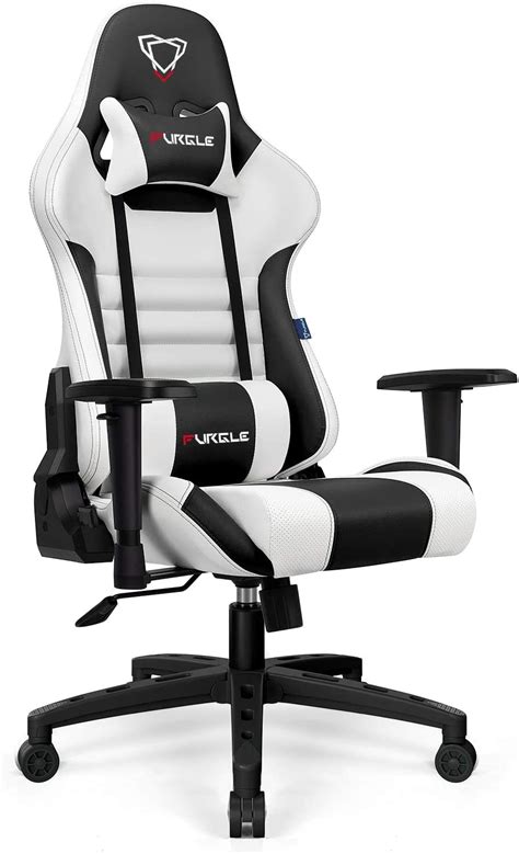 Furgle Gaming Office Chair Computer Chairs Pu Leather Seat Executive Recliner Office Equipment
