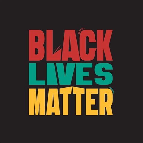 Premium Vector Black Lives Matter Tshirt Design